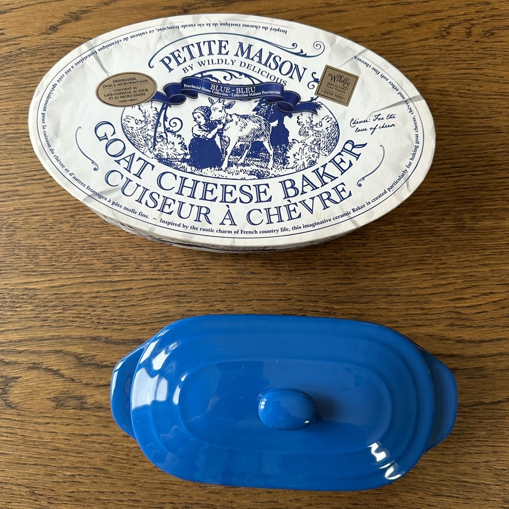 Petite Maison by Wildly Delicious Provincial Blue Goat Cheese Baker